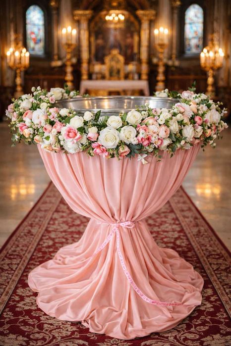 Aranjament Botez Cristelniță Biserică