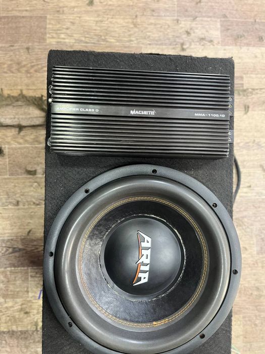 ARIA sabbufer 1000w naminal 2000w max