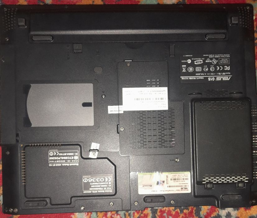 Noutbook Asus Rog G60V va G1S