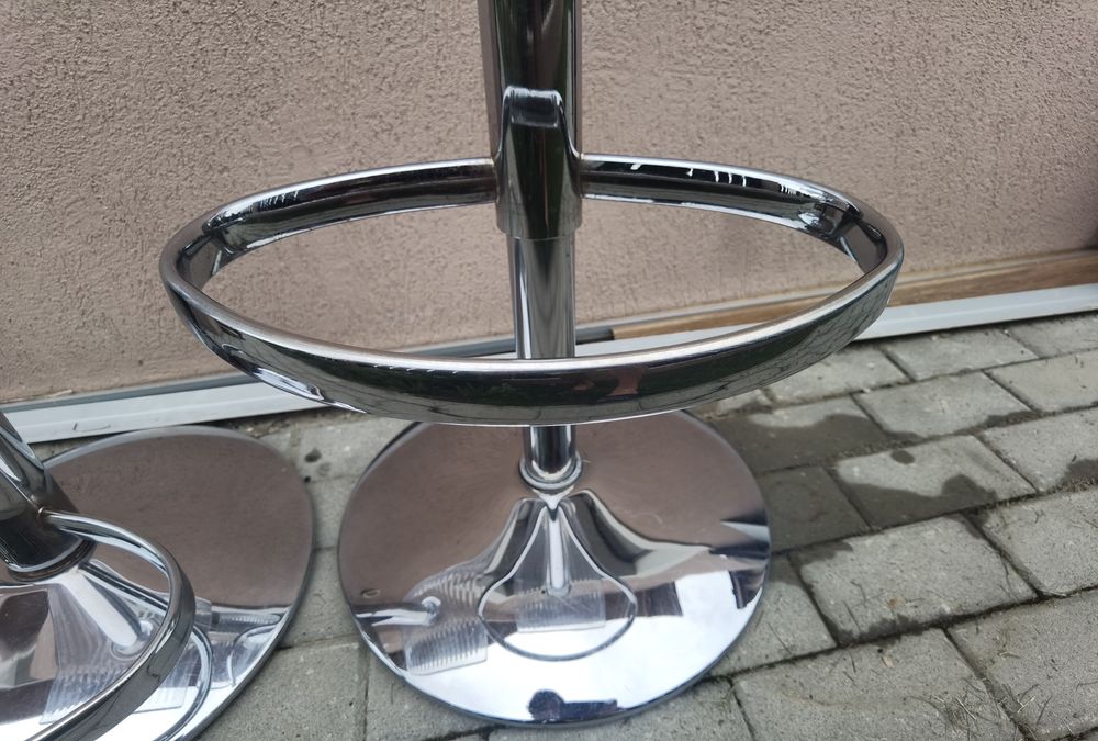 Scaune de bar transparent Aria cu defecte