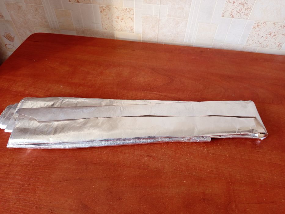 Фольга , размер 160см х 210см