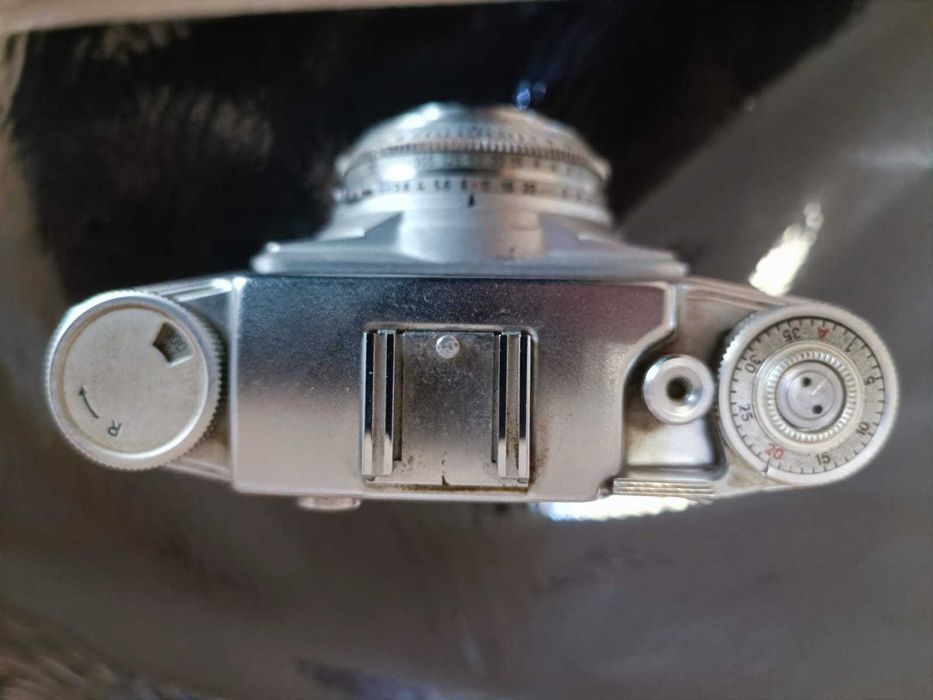 aparate foto vechi AGFA Super Silette cu apotar 2.8 si husa originala