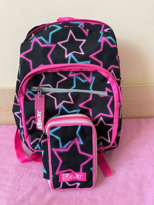 Ученическа раница в комплект с несесер на Seven - SJ Ever