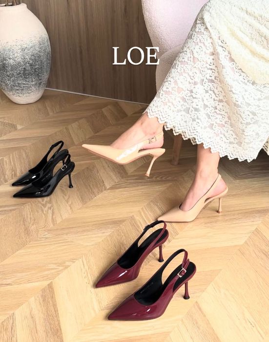 Туфли в черном цвете