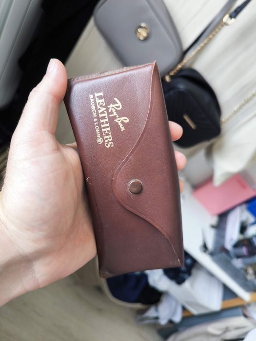 Ray ban калъфи за очила от естествена кожа