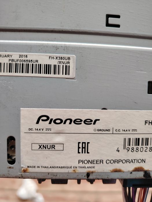 Pioneer FH-X380UB