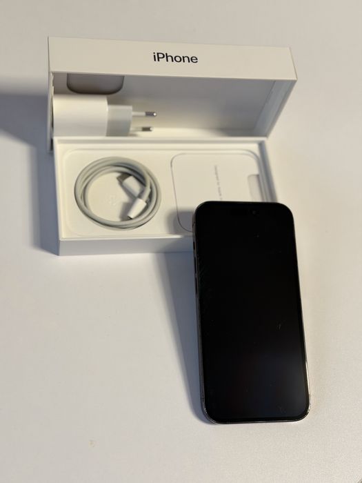 iPhone 14 pro, 256 GB, deep purple, full box.