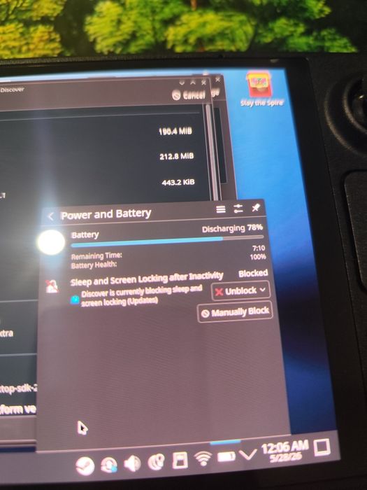 Steam Deck OLED 512GB + 1TB Sd Card-100% Battery Health