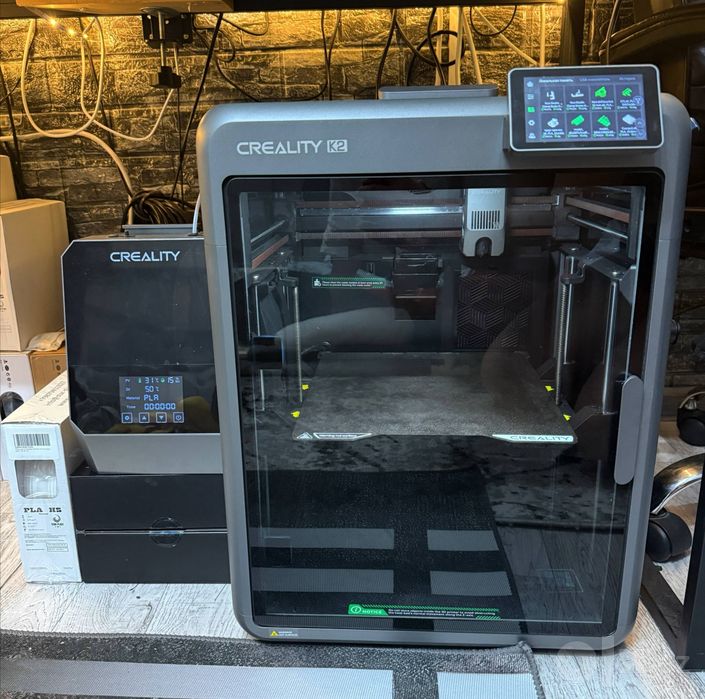 3D принтер Creality K2 + сушилка и филамент СРОЧНО ПРОДАЖА
