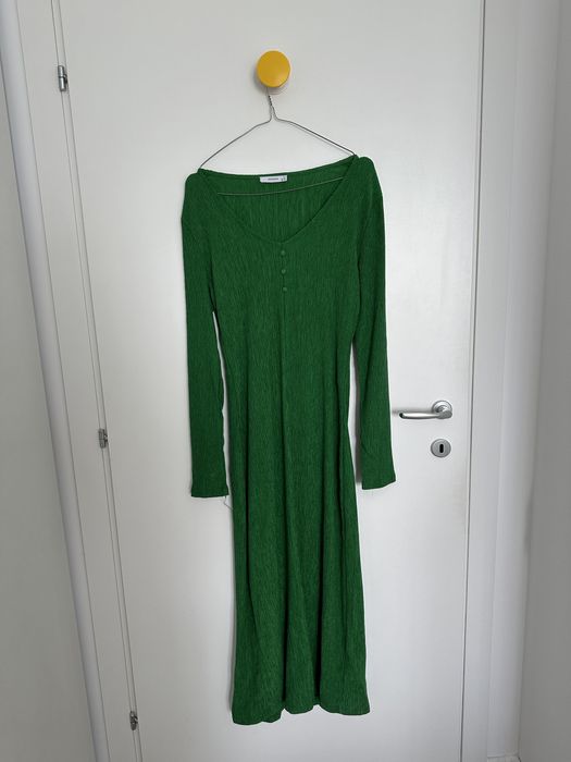 Rochie verde lunga Reserved (S-M/ 36-38)