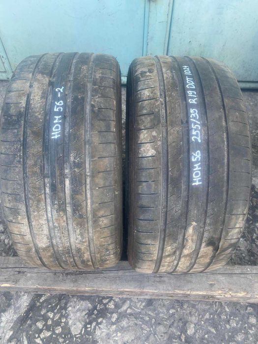 2 броя летни гуми Sumitomo 255/35 R19 Dot 1024 ном 56