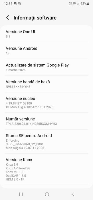 Vând Samsung NOTE 20 Ultra