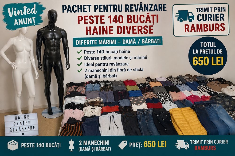 Lot haine și manechini