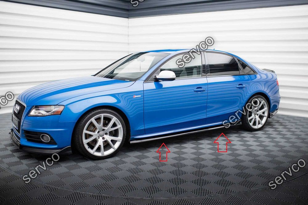 Pachet Body kit tuning Audi A4 S4 B8 Sline 2008-2012 v7 Maxton Design