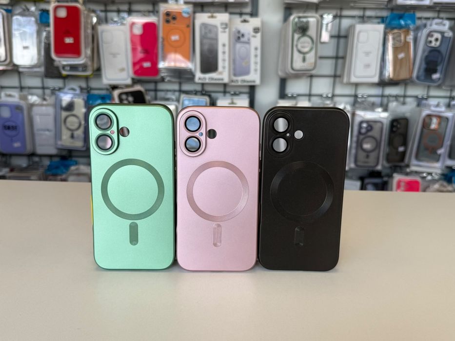Huse silicon, super slim, MagSafe pentru iPhone 16