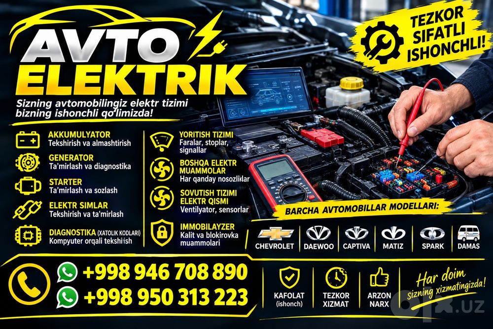 Avto elektrik xizmati