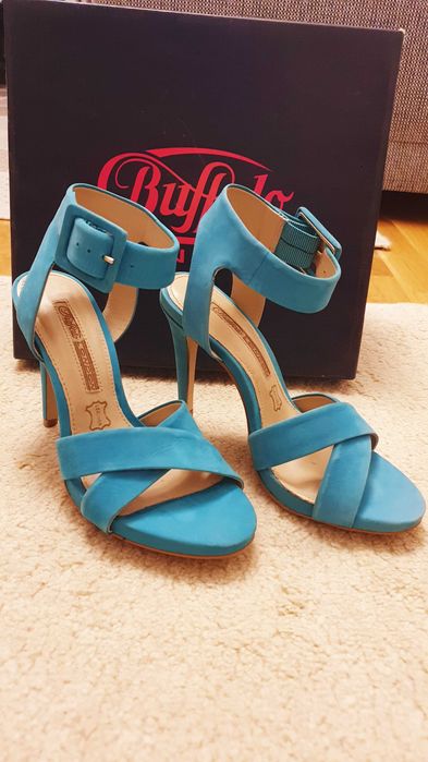 Sandale Buffalo din piele,mărimea 35