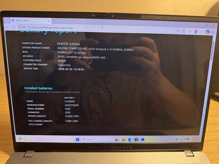 Vând laptop Asus Vivobook S