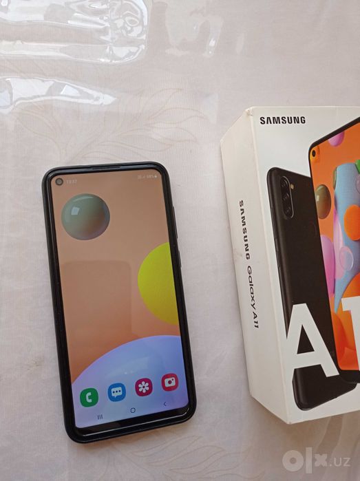 Samsung Galaxy A11 +karobka,dok,steklo,chexol yangi ishlatishga tayyor