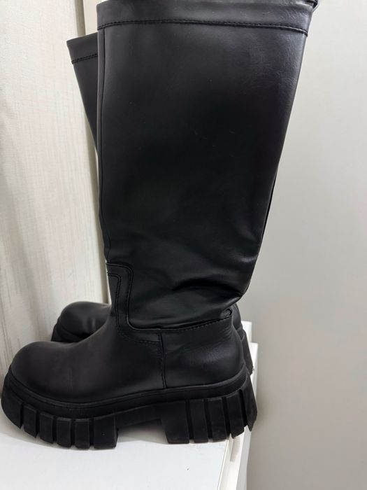 Кожаные Сапоги Zara