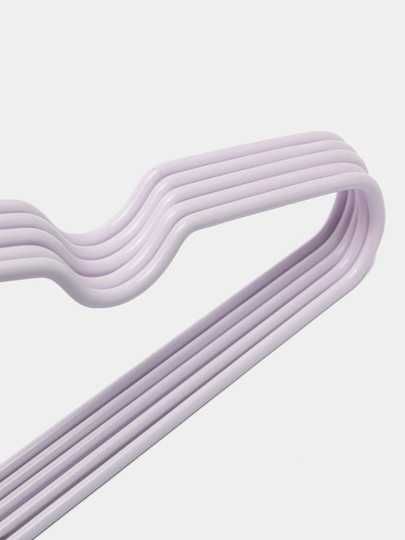 Новые вешалки металлические с гелиевым покрытием, 5 шт, для одежды