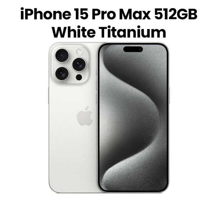 свой iphone 15 pro max 512 gb white titanium 86% battery