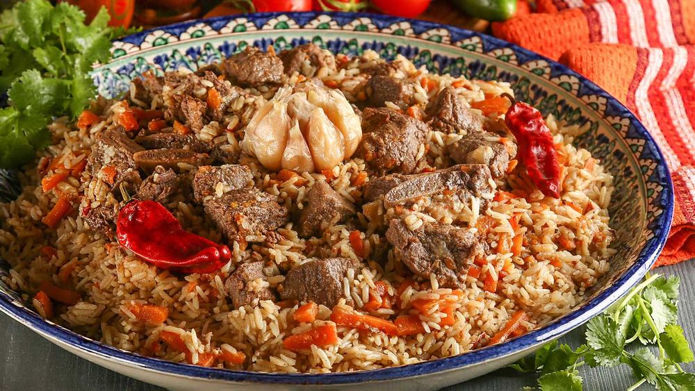 Бешпармак, Плов в казане, Дымляма, Сорпа(шорпа)