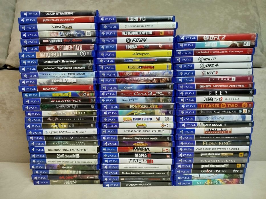 Диски на PS4-PS5 продам