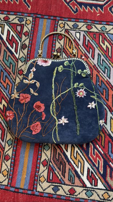 Клатч ручная работа, вышивка