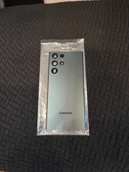 Capac/ Sticla Samsung S22 Ultra S908 verde Original Swap Verde