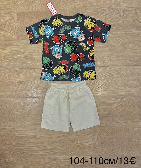 Нови комплетки, панталони, якета, шапки, 110 и 116