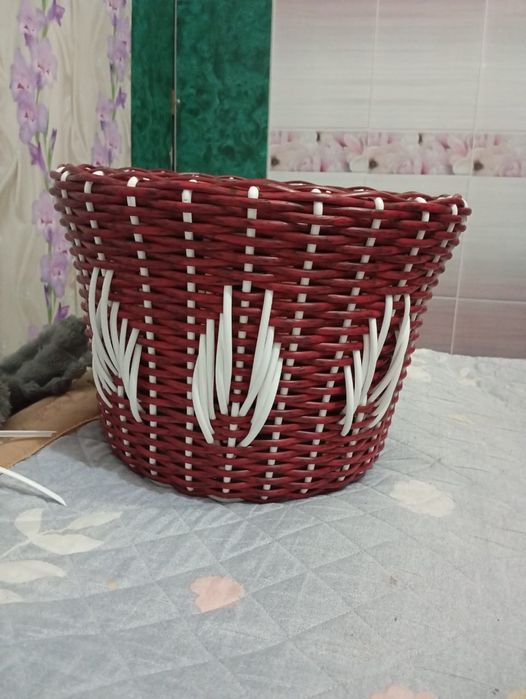 Садовые кашпо из лозы