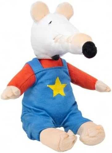 Rainbow Designs Мека плюшена играчка Maisy Mouse с кадифена опашка