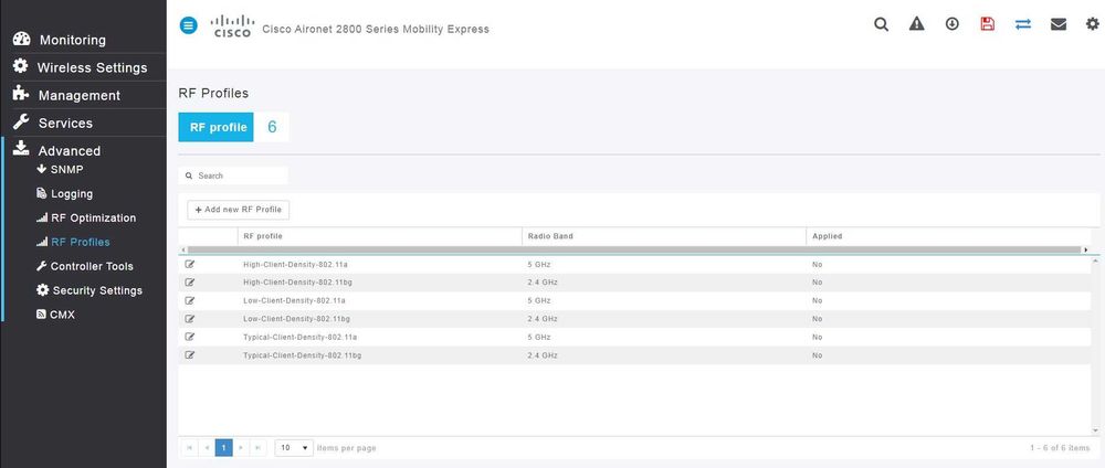 Cisco AIR - AP 2802I Mobility Express + AIR - CAP 3702I WLC