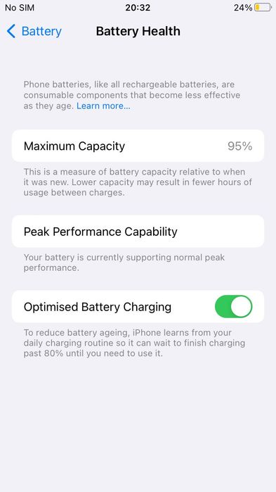 iPhone 7 128GB Pink - New Battery 95%