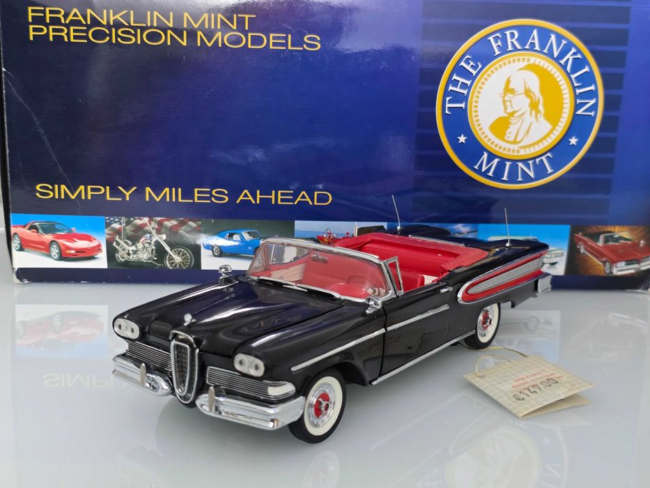 Macheta Auto 1/24 Franklin Mint Ford Edsel Citation 1958 Editie Limitata