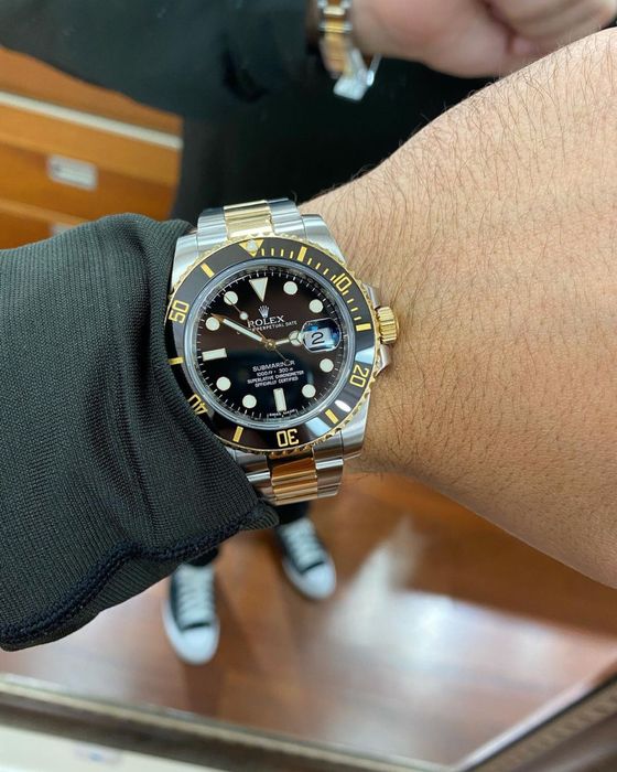 rolex submariner two tone 41,mm