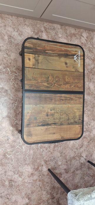 Походный кресло с мини столом