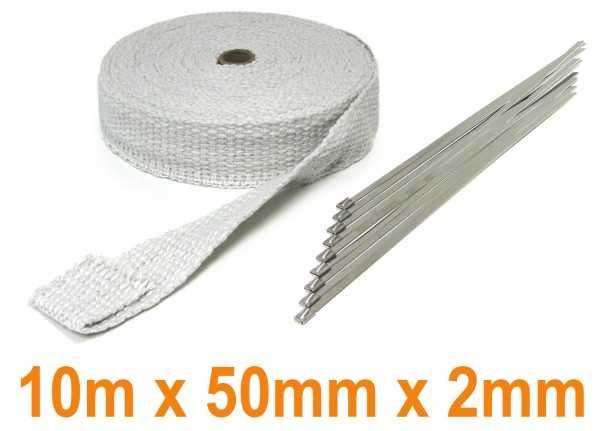 Banda termoizolata ceramica 10M 50MMx2MM pana 1300°C