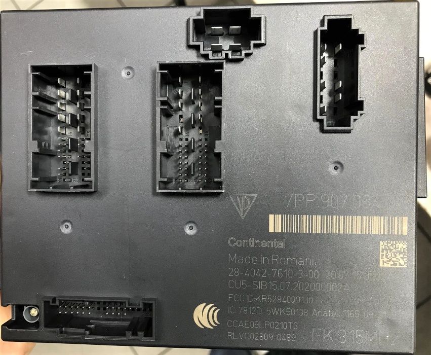 7PP907064 Genuine Porsche Control Unit new in box, BCM fata nou