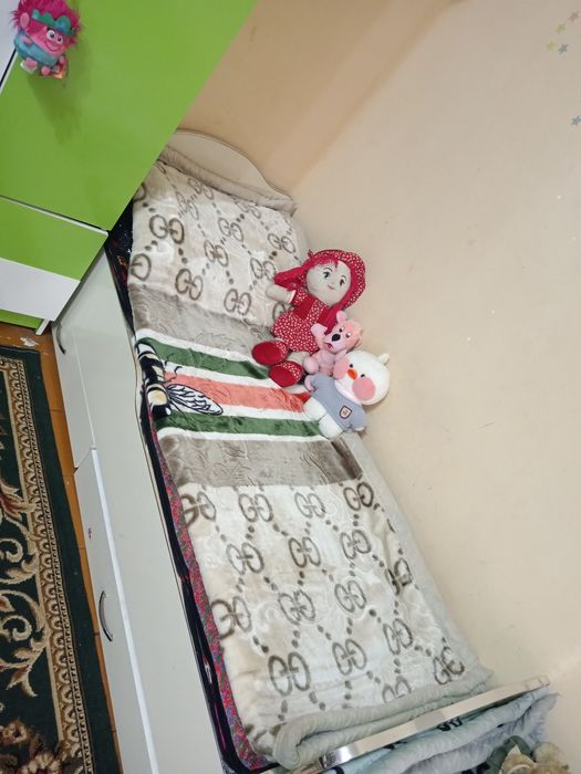 Детиский мебели шкаф1 и кровать 2 шт