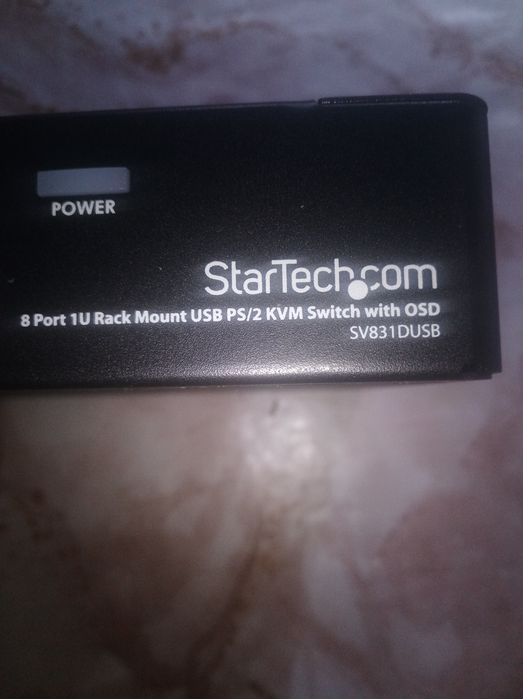 Switch KVM Startech SV831DUSBGB, 8x VGA