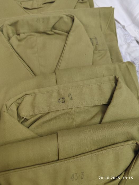 Военные рубашки новые