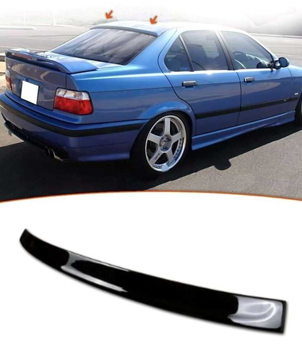 Спойлер за задно стъкло бмв е36 седан / сенник за bmw e36 sedan / добавка