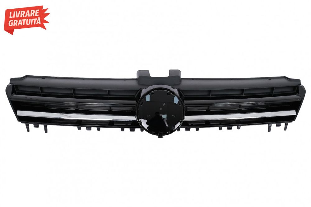 Ansamblu Faruri 3D Semnal Dinamic LED cu Grila VW Golf 7 VII (2012-201