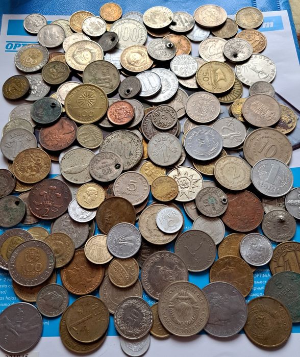 Стари български и чужди монети