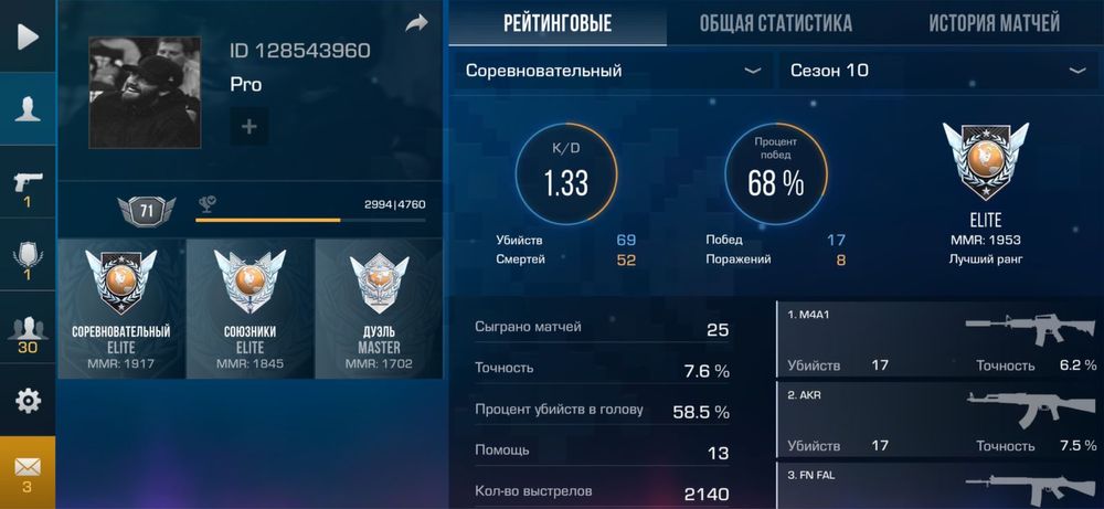 Продаю акаунт стандофф2