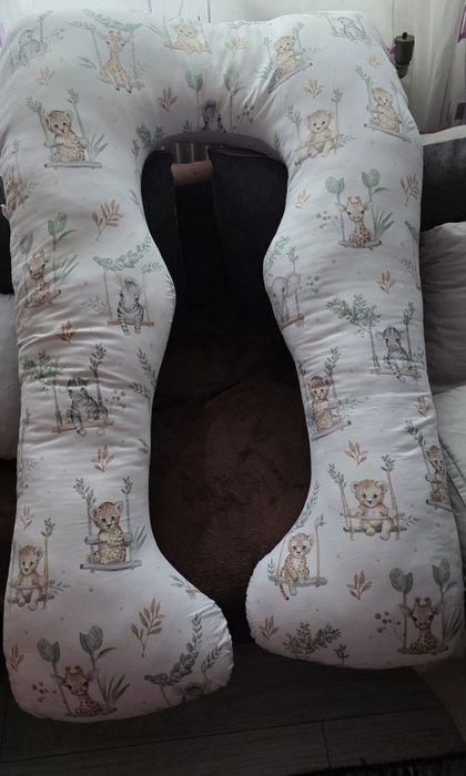 Perna multifunctionala gravide Kidizi® Inga XXL On the Swing, husa bum