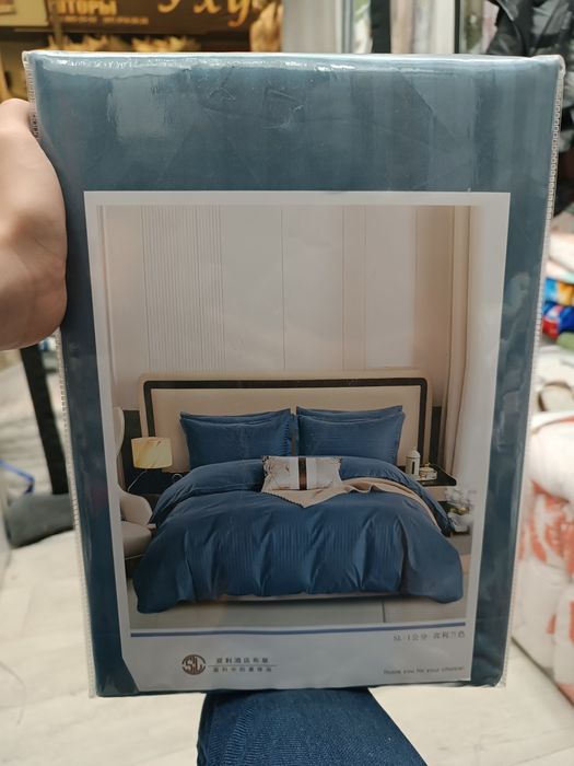 Bir kishilik gostinniy super satin pastel