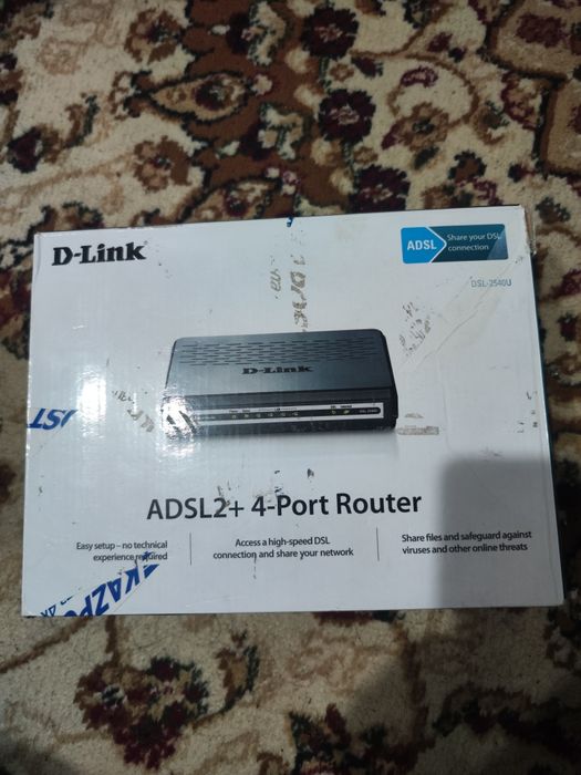 Роутер ADSL2+4 Port